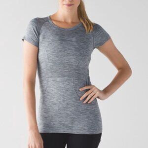 NWT Lululemon Swiftly Tech Short Sleeve Crew Heather Grey